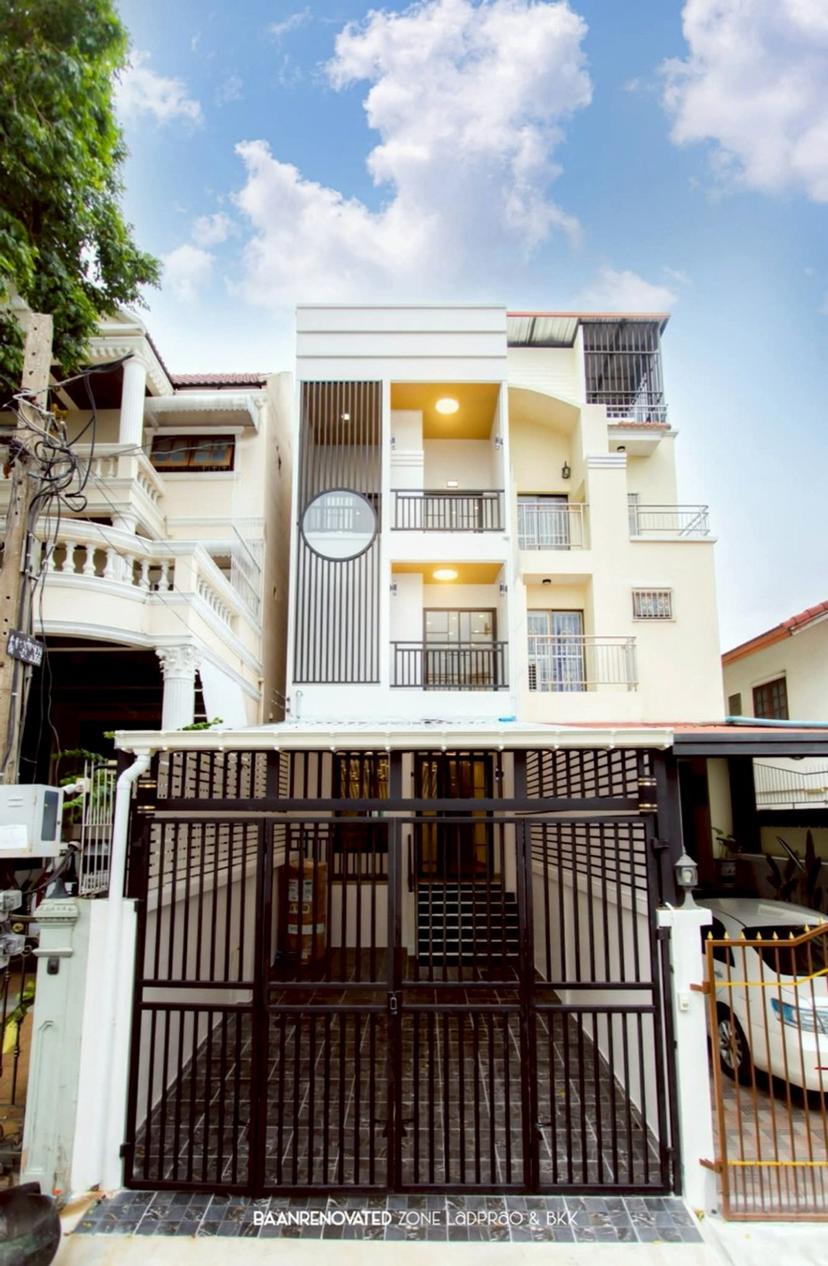 ขายทาวน์โฮมเสรีไทย-นิด้า : CB102♛♚ทาวน์โฮม 4 ห้องนอน ขาย⚝ลาดพร้าว-เสรีไทย♜MRT บางกะปิ∞065-9423251,099-5919653▚Line@sureresidence