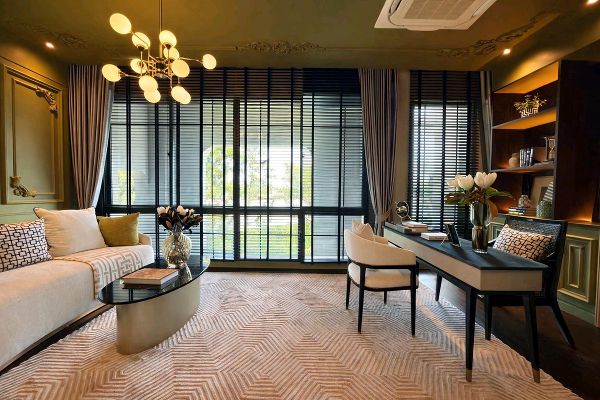 ขายบ้านเกษตร นวมินทร์ ลาดปลาเค้า : ขาย ◈ Grand Bangkok Boulevard Ramintra–Kaset Nawamin ◈ บ้านตัวอย่างแปลงพิเศษ 300 ตร.วา • ได้ทุกอย่างตามภาพราคาขาย 119,000,000 บาท