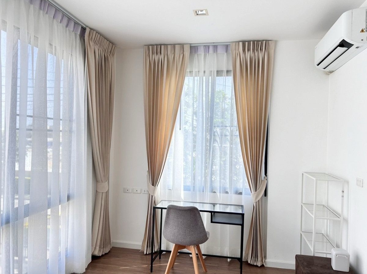 ให้เช่าทาวน์โฮมอ่อนนุช อุดมสุข : ให้เช่าทาวน์เฮ้าส์ 3 ชั้น หลังมุม มีพื้นที่ข้างบ้าน โครงการ Q Prime Sukhumvit 77 สุขุมวิท 77 ซ.อ่อนนุช 46