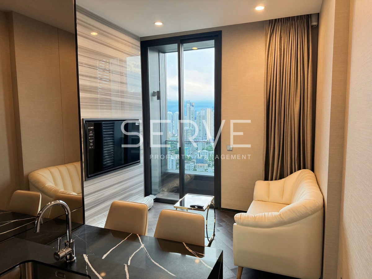 For RentCondoSukhumvit, Asoke, Thonglor : 🔥Hot Price 40K🔥 - 1 Bed with Bathtub High Fl. 25+ Good Location Next to BTS Thong lo 20 m. at The ESSE Sukhumvit 36 Condo / For Rent