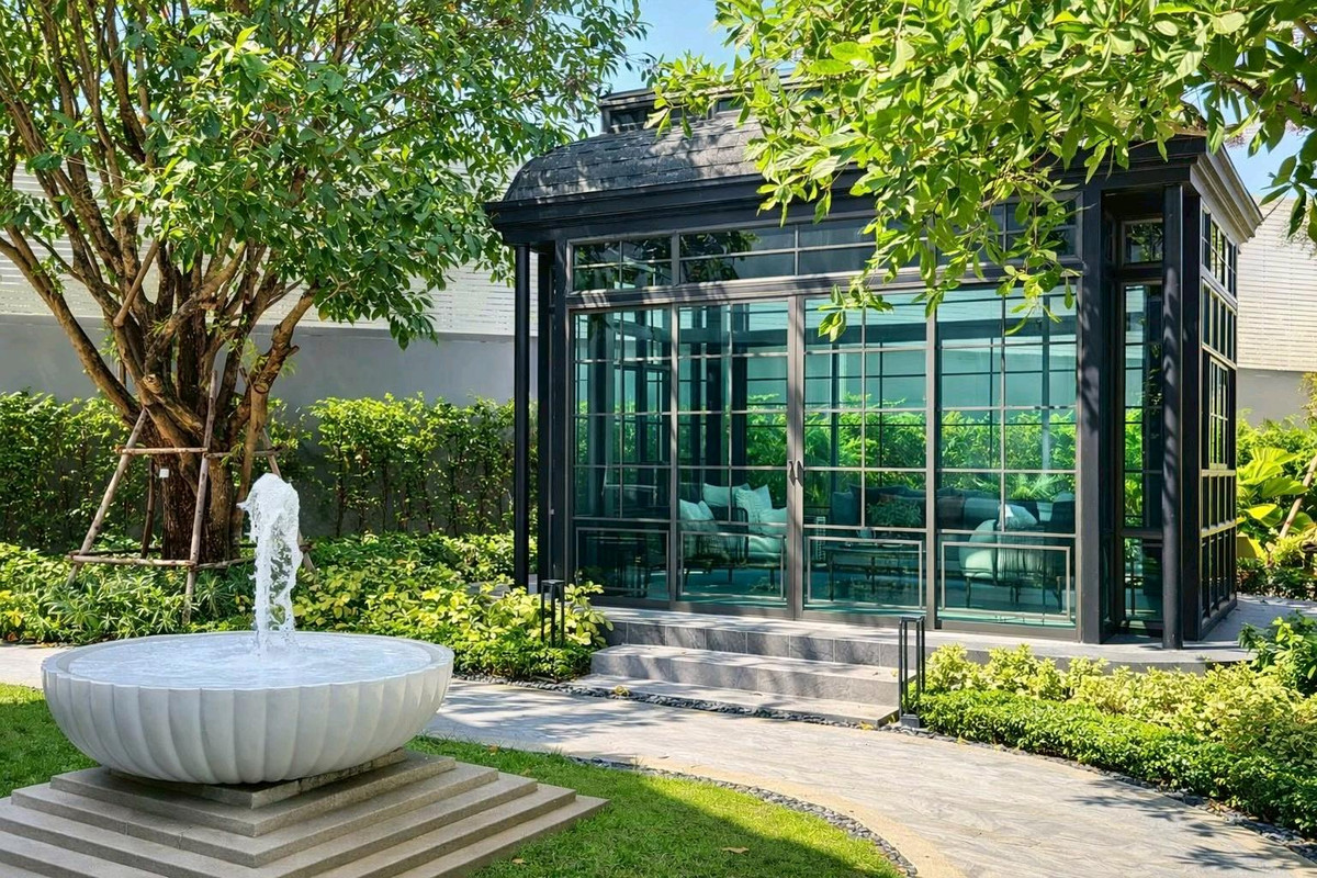 ขายบ้านเกษตร นวมินทร์ ลาดปลาเค้า : ขาย ◈ Grand Bangkok Boulevard Ramintra–Kaset Nawamin ◈ บ้านตัวอย่างแปลงพิเศษ 300 ตร.วา • ได้ทุกอย่างตามภาพราคาขาย 119,000,000 บาท