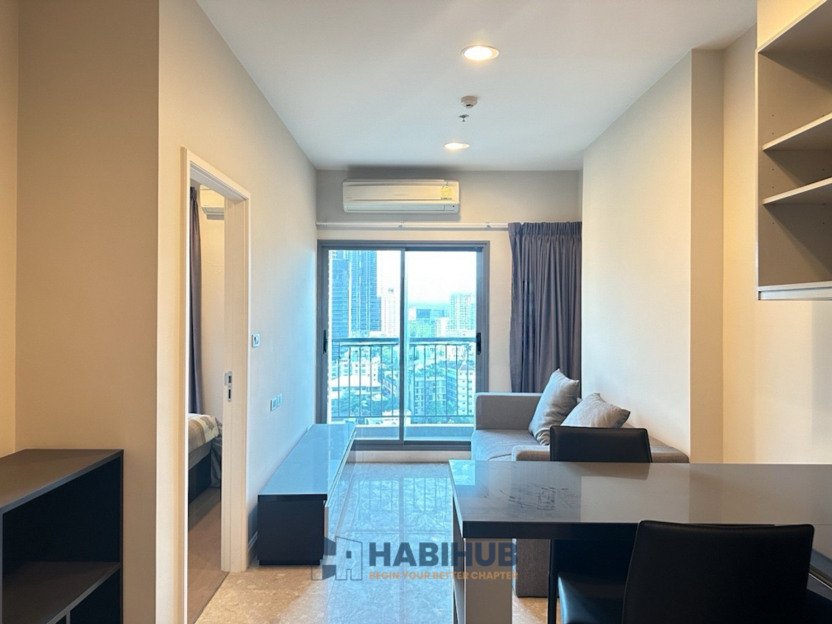 ขายคอนโดสุขุมวิท อโศก ทองหล่อ : 🏠✨ The Crest Sukhumvit 34 | ขายคอนโด 1 ห้องนอน (HBH-HL-26)