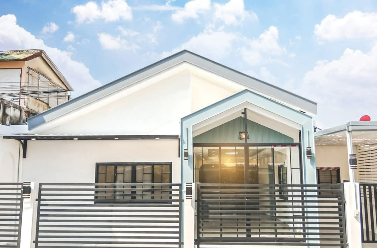 For SaleHouseKaset Nawamin,Ladplakao : CB088♛♚Single house 3 bedrooms for sale⚝Nuanchan♜MRT Ram Intra Km.6∞065-9423251,099-5919653▚Line@sureresidence