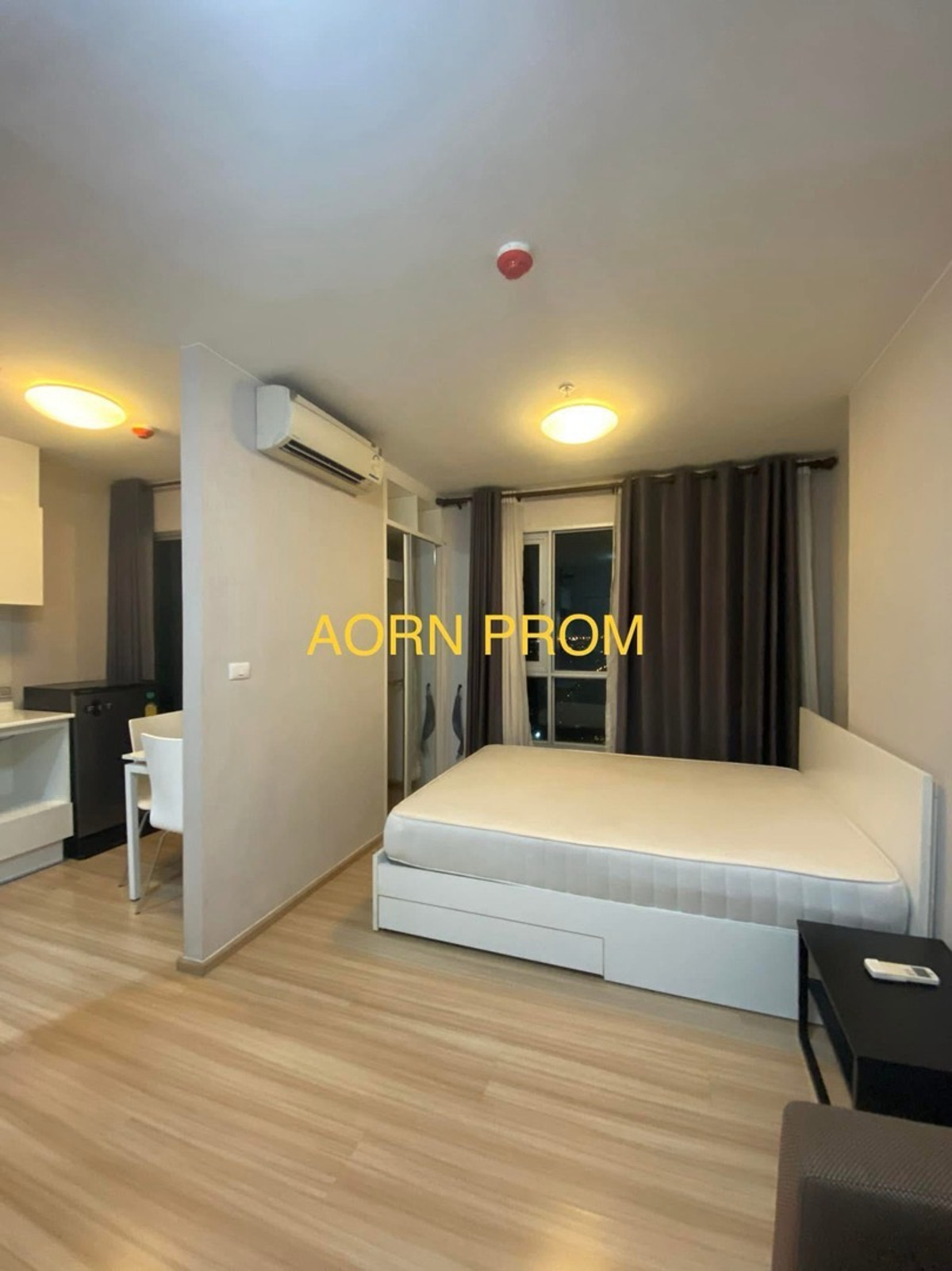 For RentCondoBang kae, Phetkasem : Very cheap, there is a washing machine 🌈 Fuse Sense Bangkae (Fuse sense Bangkae) Studio has a washing machine, air conditioner, refrigerator, TV, water heater, microwave, balcony facing north, cool room.