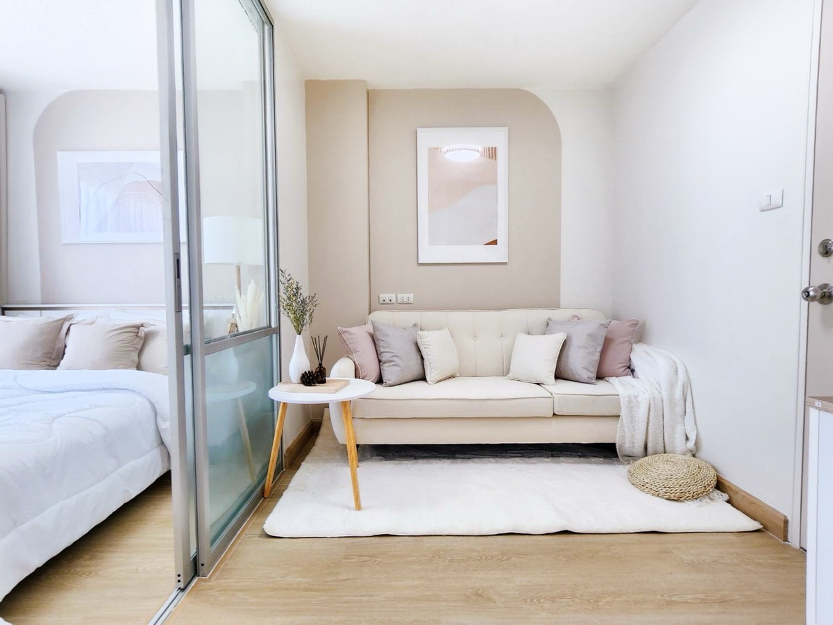 ขายคอนโดลาดกระบัง สุวรรณภูมิ : เอาไปเลยแบบนี้ทั้งห้อง คอนโดลุมพินี ลาดกระบัง2 คุ้มๆ #ราคาพิเศษ