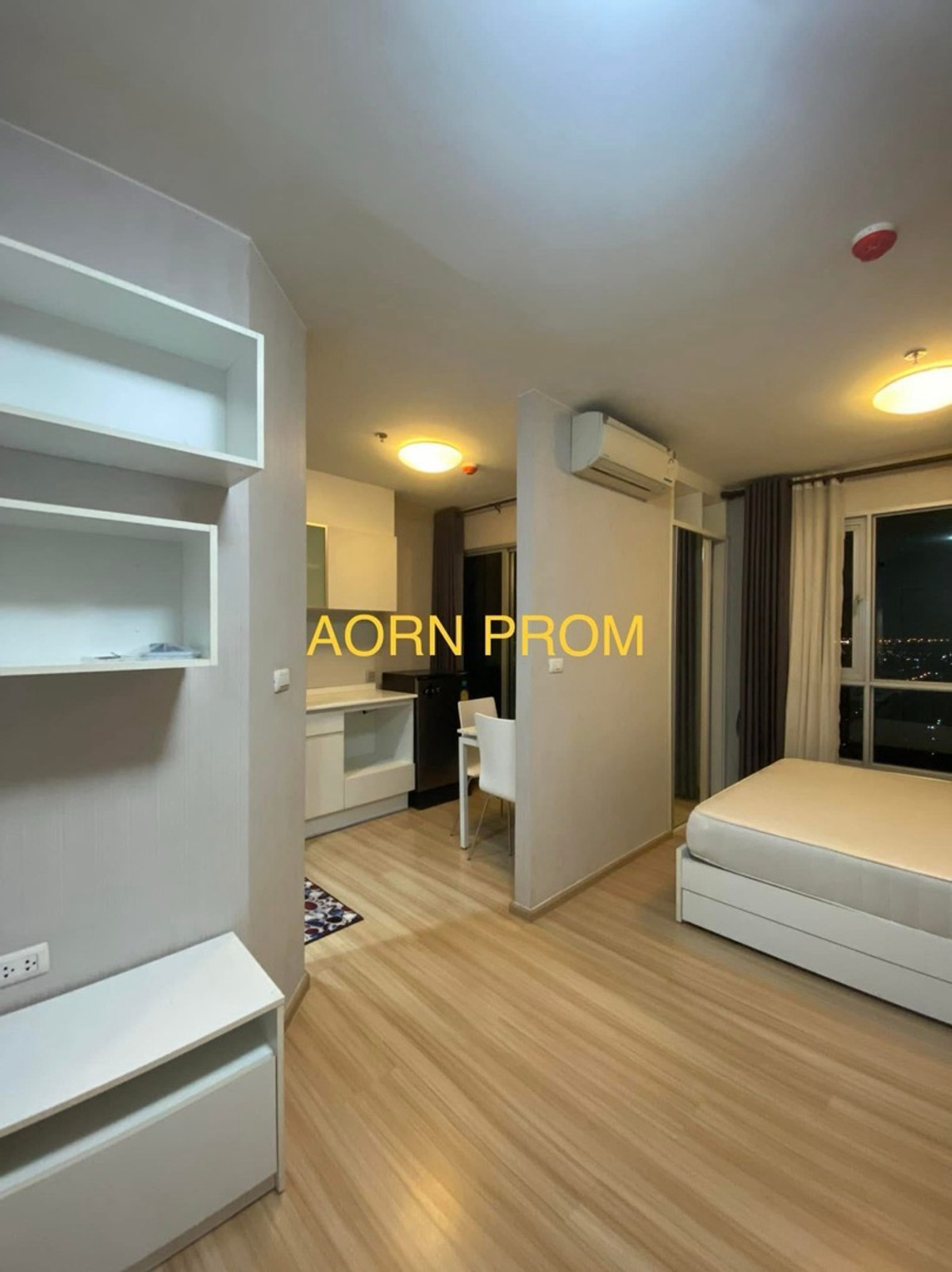 For RentCondoBang kae, Phetkasem : Very cheap, there is a washing machine 🌈 Fuse Sense Bangkae (Fuse sense Bangkae) Studio has a washing machine, air conditioner, refrigerator, TV, water heater, microwave, balcony facing north, cool room.