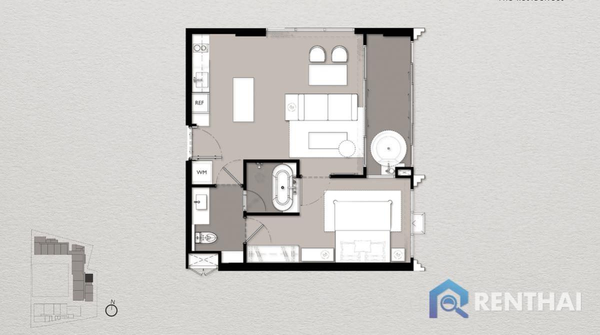 ขายคอนโดภูเก็ต : สำหรับ ขาย คอนโด 1 ห้องนอน ที่ The Residences at InterContinental Phuket Resort