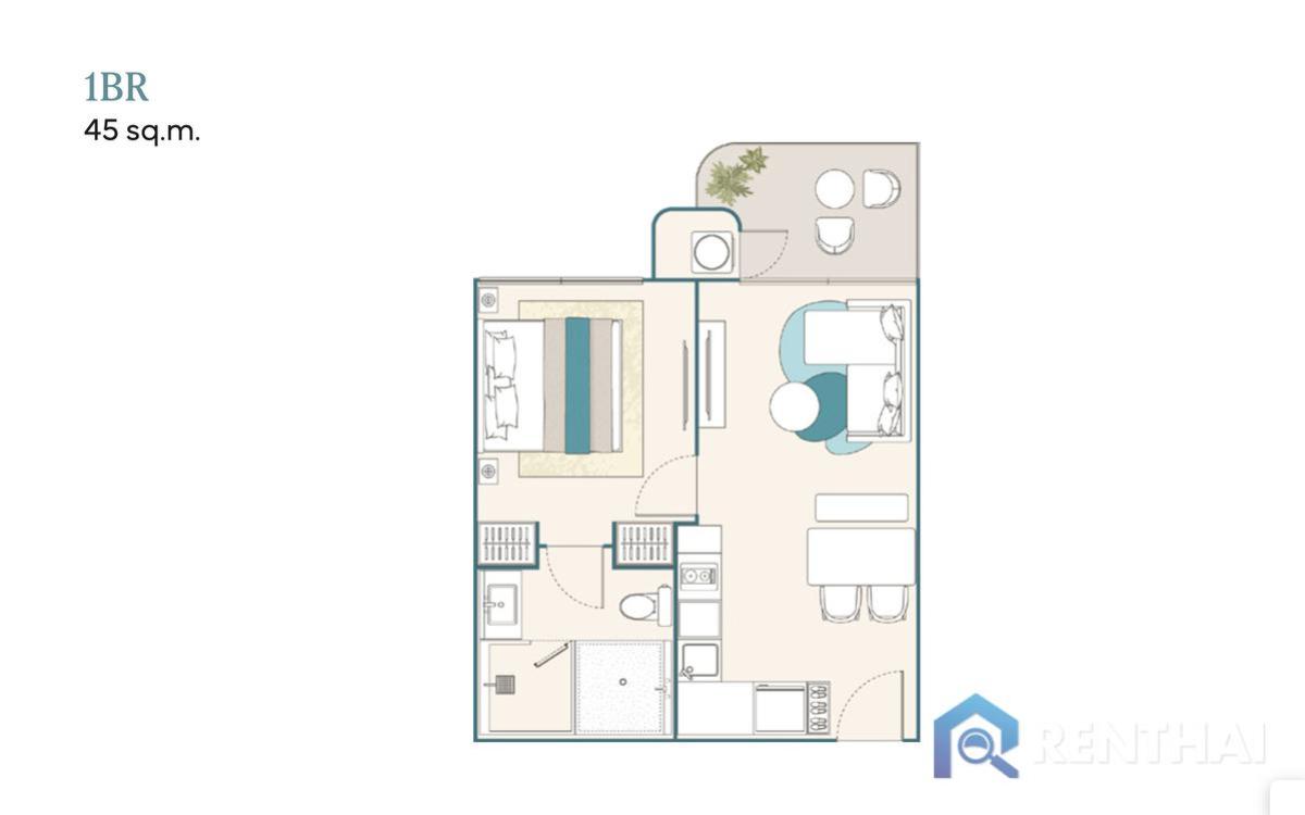 ขายคอนโดภูเก็ต : สำหรับ ขาย คอนโด 1 ห้องนอน ที่ Peylaa Phuket