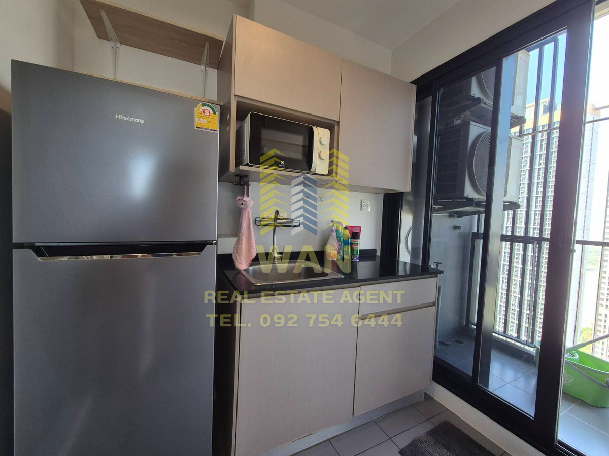 ให้เช่าคอนโดรัตนาธิเบศร์ สนามบินน้ำ พระนั่งเกล้า : ให้เช่า The politan rive ชั้น 40 ห้องมุมขนาด 30 ตร.ม. พร้อมอยู่