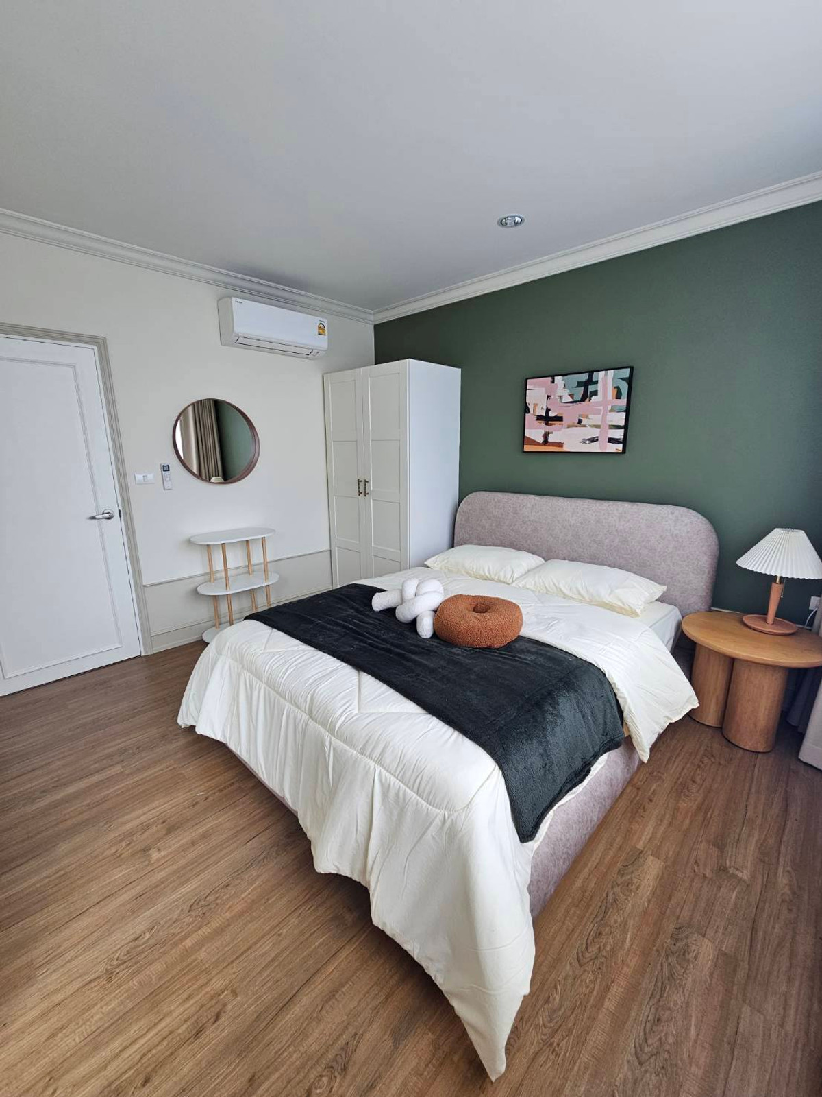 For RentTownhomeMin Buri, Romklao : Townhouse for rent ✨ Baan Klang Muang Rama 9-Krungthep Kreetha ✨ 3 bedrooms, 2 bathrooms, fully furnished and equipped with appliances.