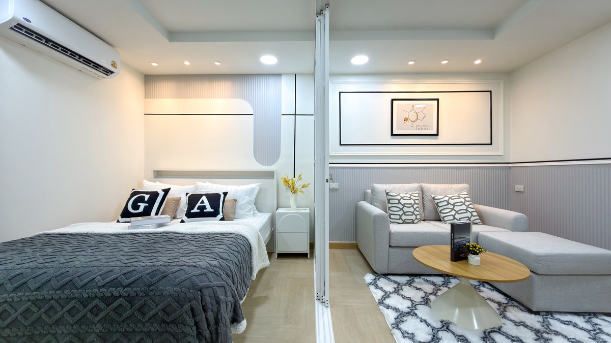 ขายคอนโดรัชดา ห้วยขวาง : 🏠 Happy Condo Rachada 18 เพียง 5 ถึง MRT ห้วยขวาง ใกล้เซ็นทรัลพระราม9 