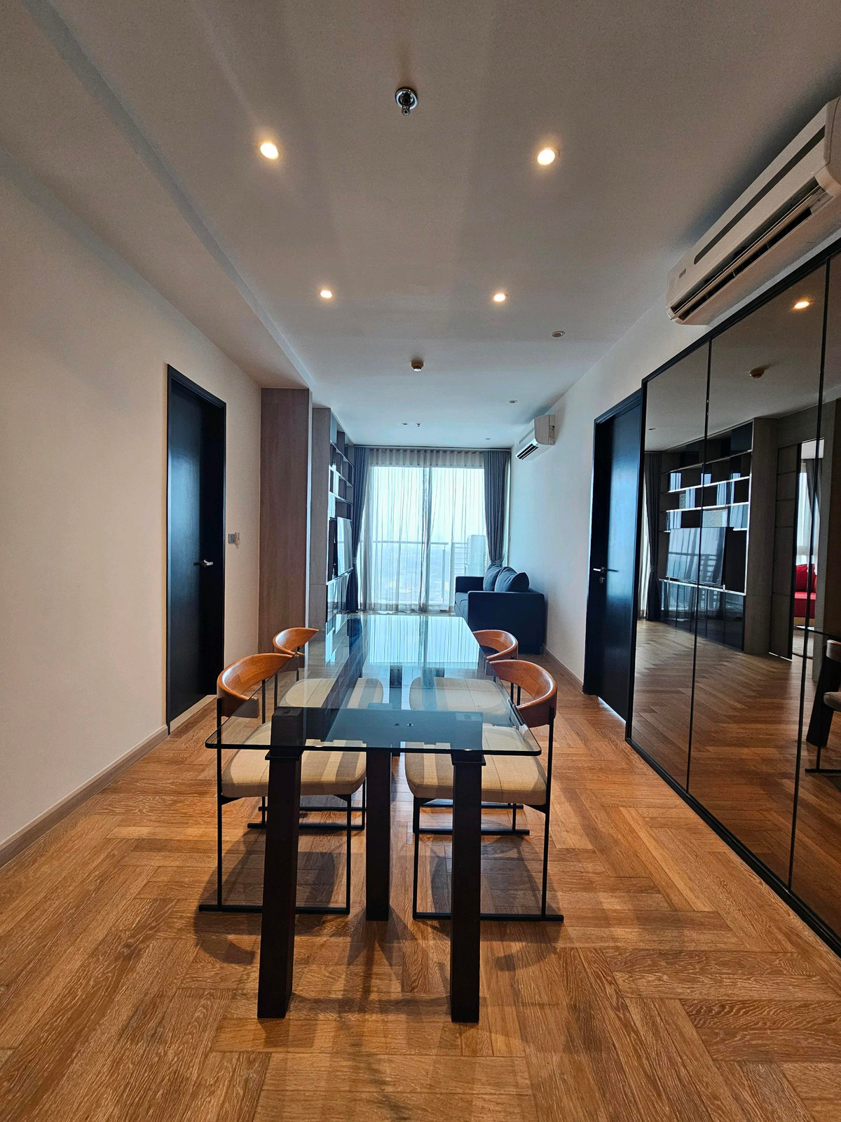ให้เช่าคอนโดอ่อนนุช อุดมสุข : 🔥ให้เช่า🔥 Skywalk Condo 2bed 2bath+1 working room 100sqm. hight floor. 