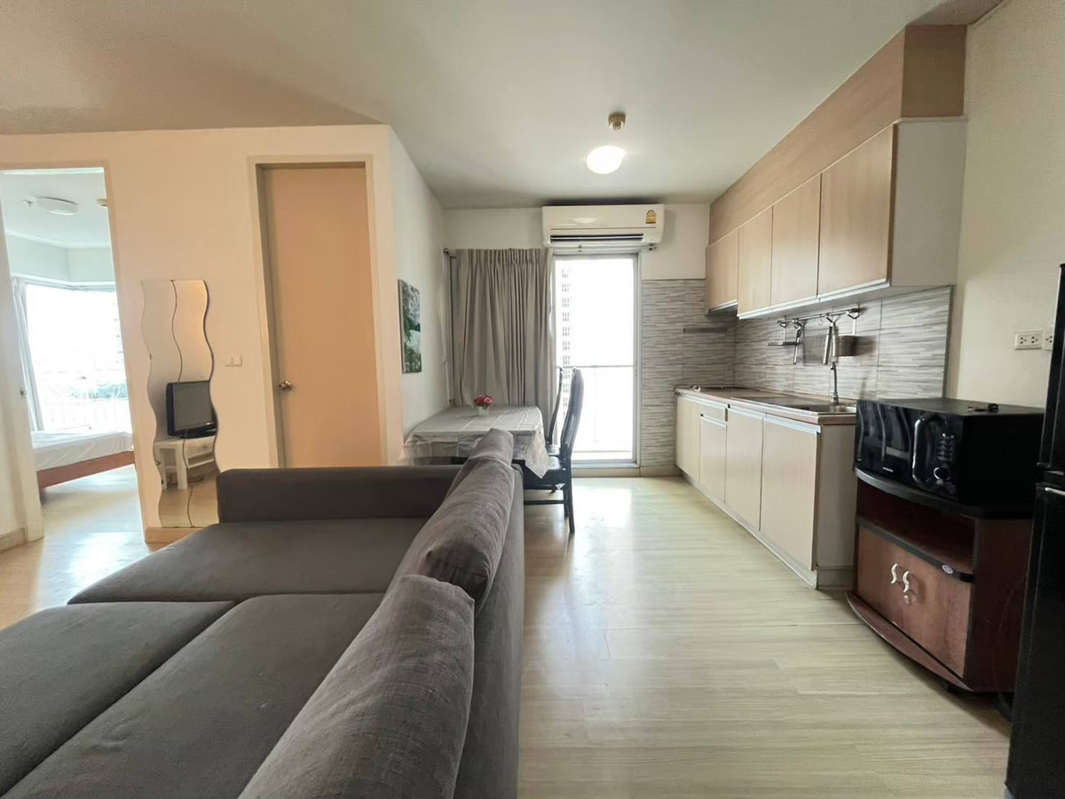 For RentCondoPattanakan, Srinakarin : For rent 66.49 sq m, Building B, 9th floor, 2 bedrooms, 2 bathrooms, The Parkland Srinakarin Condo.