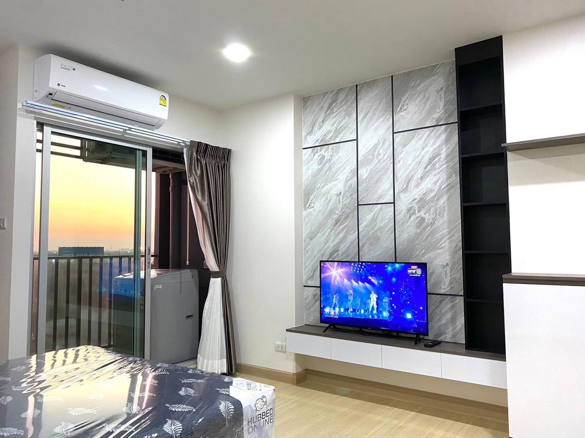 For RentCondoSamut Prakan,Samrong : For Rent ✨ Supalai Veranda Sukhumvit 117 ✨ Near BTS Puchaow Station. Fully furnished and equipped with appliances.