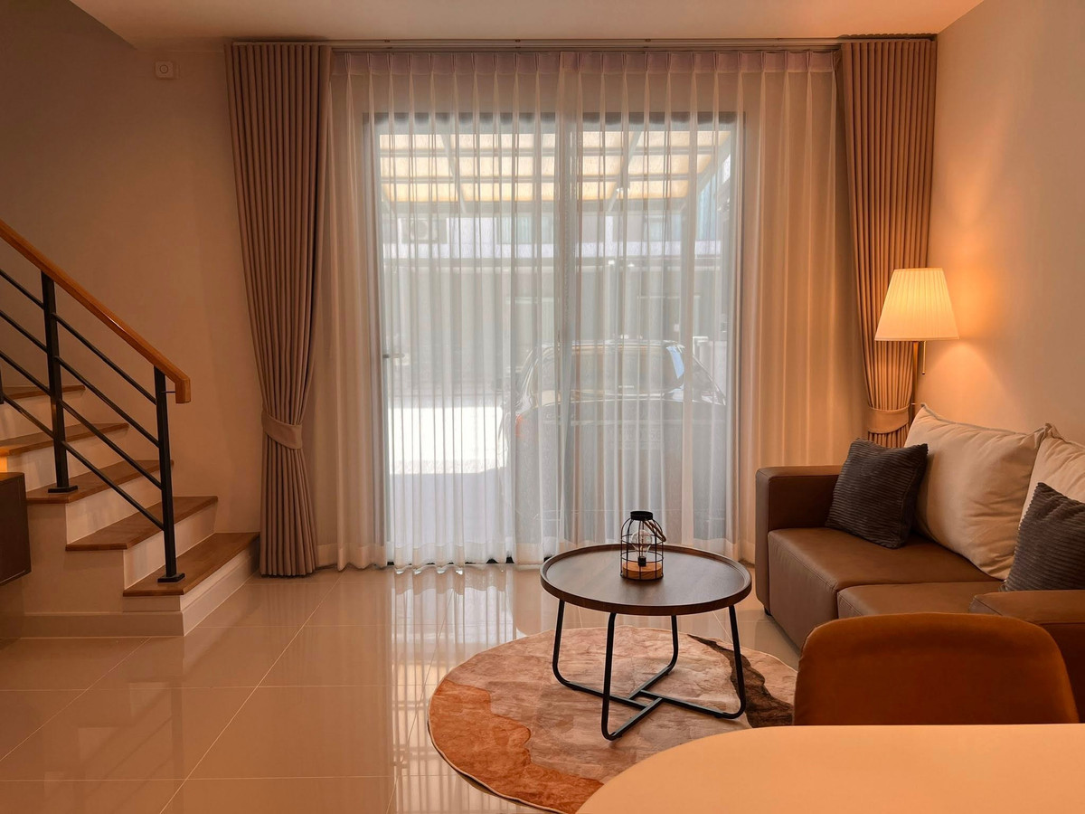 For RentTownhomeBangna, Bearing, Lasalle :  🏠🎊Pleno Sukhumvit-Bangna 3 townhome 2-story for rent, - near the expressway and MEGA & IKEA Bangna.