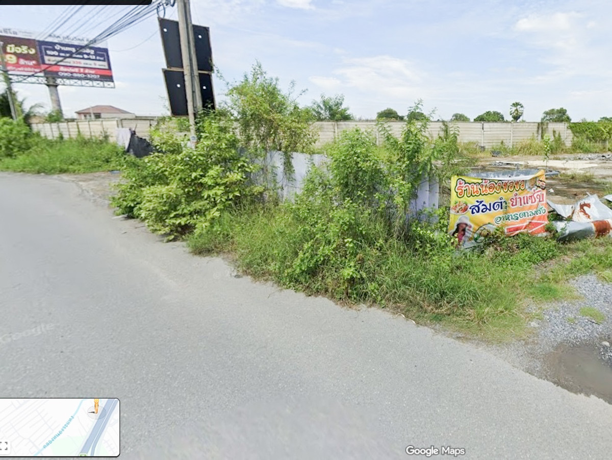 ขายที่ดินนวมินทร์ รามอินทรา : ที่ดิน ติดถนนคู่ขนานกาญจนาภิเษก ใกล้ทางด่วน จตุโชติ / (ขาย), Land on Kanchanaphisek Parallel Road near Chatuchot Expressway / (FOR SALE) AMPK027