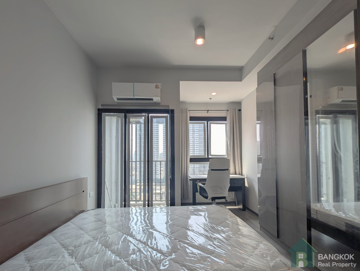 ให้เช่าคอนโดเสรีไทย-นิด้า : IDEO สถานีรามคำแหงลำสาลี | สตูดิโอใหม่เอี่ยม เดินไปสถานีรถไฟฟ้า MRT ได้สะดวก