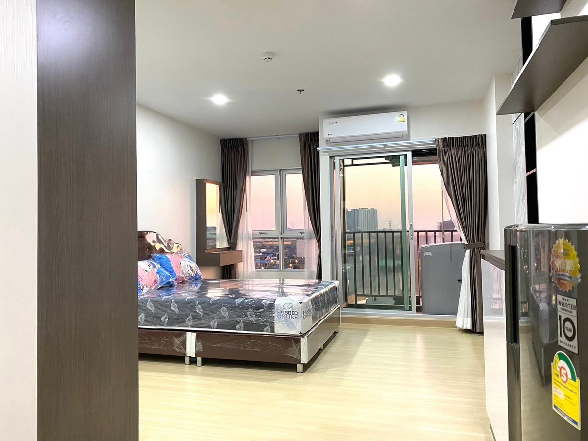 For RentCondoSamut Prakan,Samrong : For Rent ✨ Supalai Veranda Sukhumvit 117 ✨ Near BTS Puchaow Station. Fully furnished and equipped with appliances.