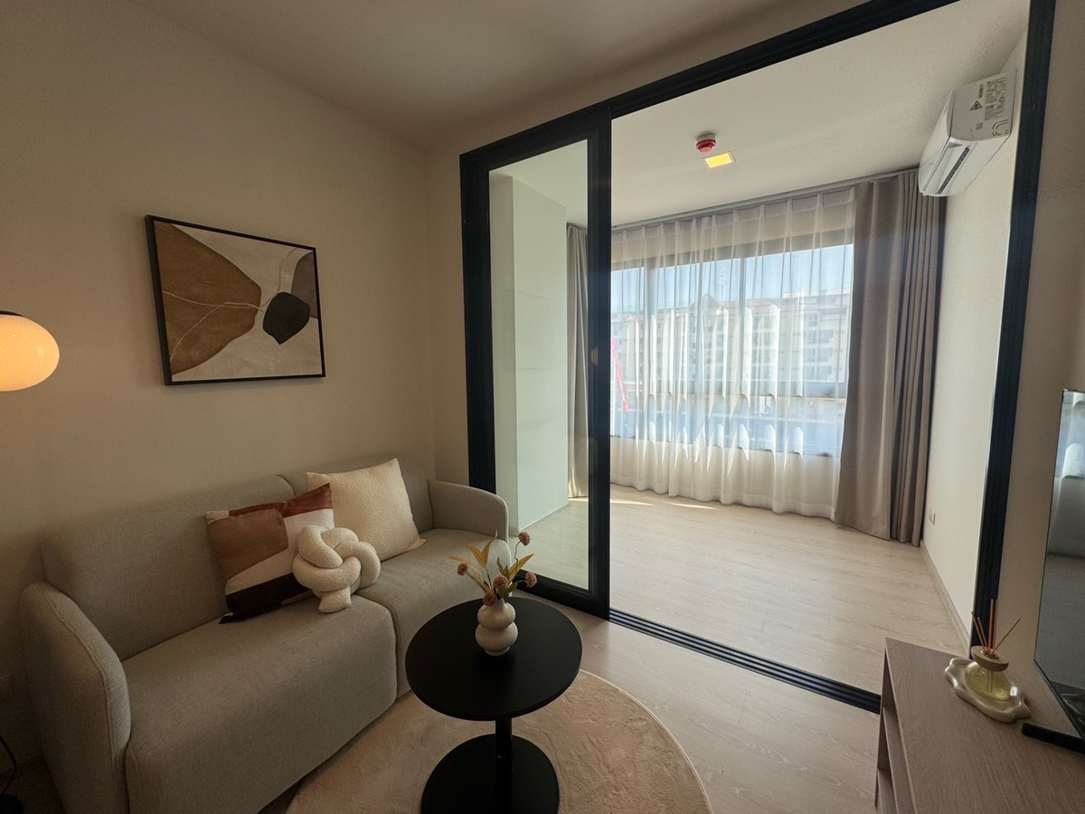 For SaleCondoPathum Thani,Rangsit, Thammasat : Urgent 1 Bed Plus, cheapest price before transfer, Dcondo Vivid, price 3.04 million baht, 5th floor, with furniture, contact 0869017364