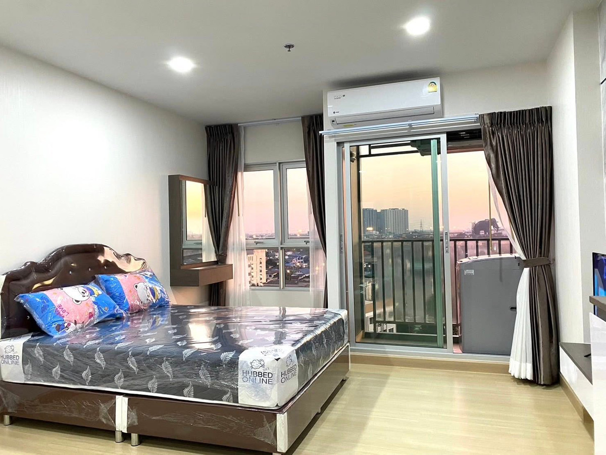 For RentCondoSamut Prakan,Samrong : For Rent ✨ Supalai Veranda Sukhumvit 117 ✨ Near BTS Puchaow Station. Fully furnished and equipped with appliances.