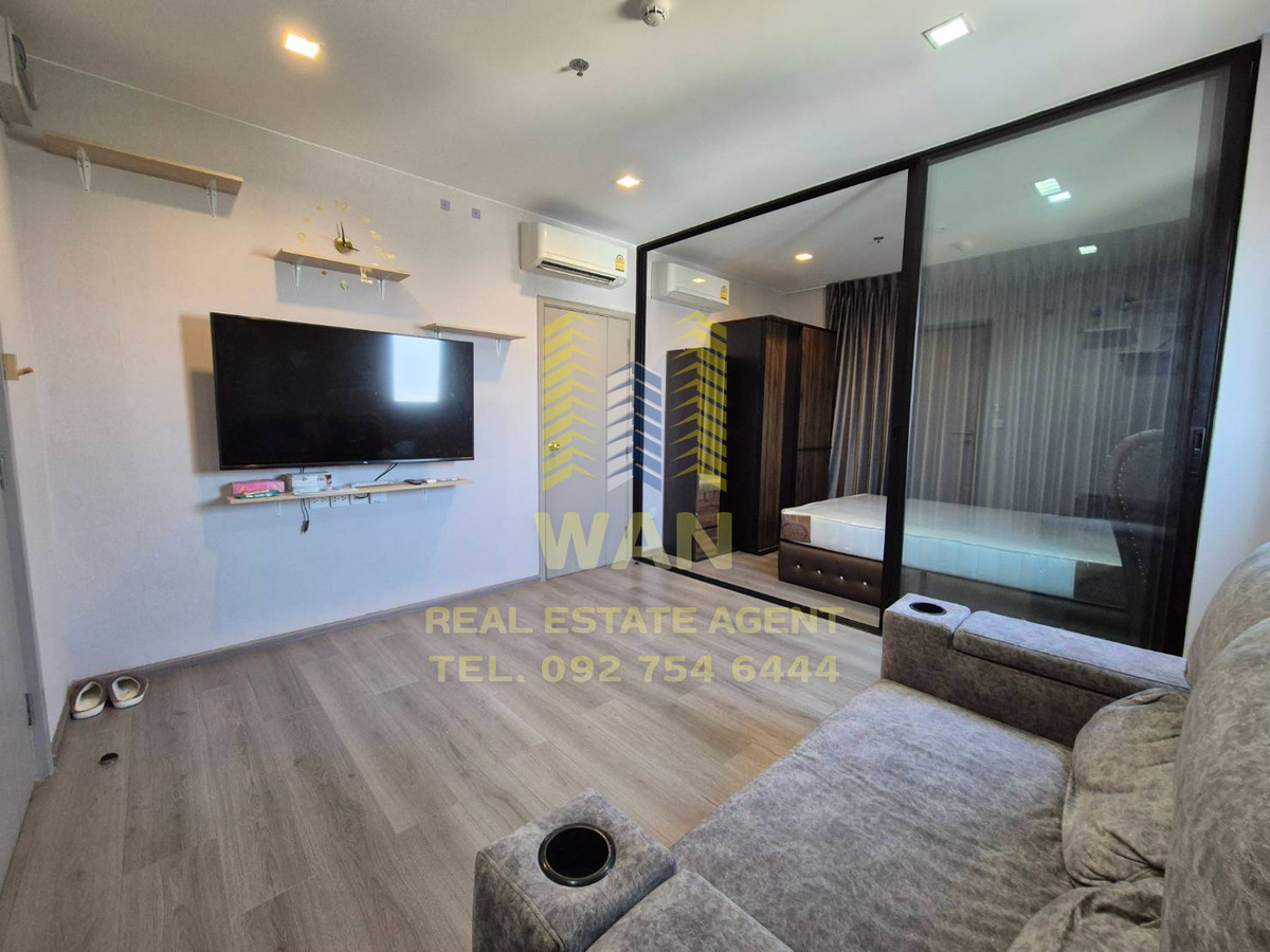 ขายคอนโดรัตนาธิเบศร์ สนามบินน้ำ พระนั่งเกล้า : ให้เช่า The politan rive ชั้น 40 ห้องมุมขนาด 30 ตร.ม. พร้อมอยู่