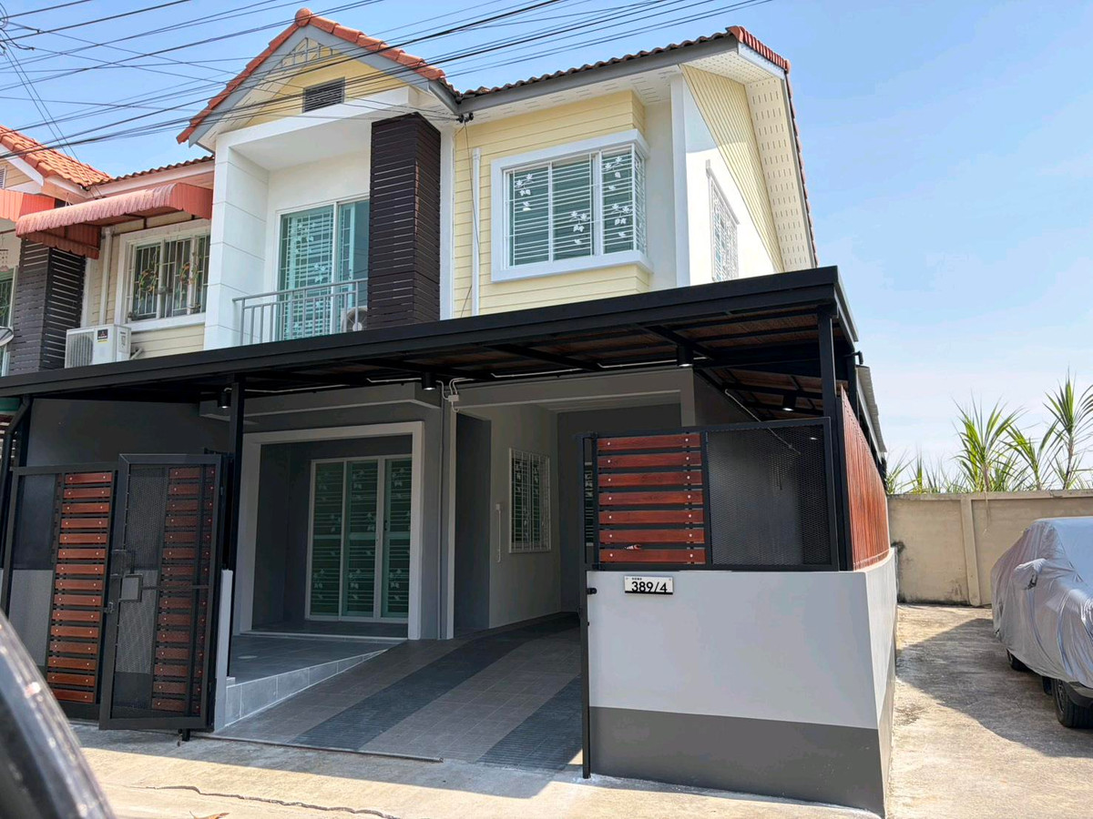 ขายทาวน์โฮมสมุทรปราการ สำโรง : 🏡 ขายทาวน์เฮ้าส์รีโนเวทใหม่ ราคาถูก สุขสวัสดิ์ – ภูมิใจนิเวศน์ 3 (โครงการ 3 ) หลังริม 23.7 ตร.วา
