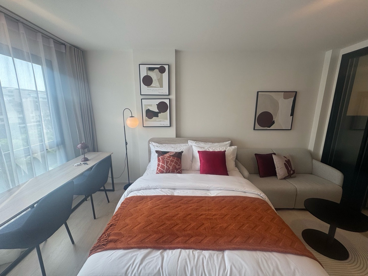 For SaleCondoPathum Thani,Rangsit, Thammasat : Urgent sale before transfer, Dcondo Vivid, size 25 sq m, price 1.97 million baht, with furniture, new room, contact 0869017364