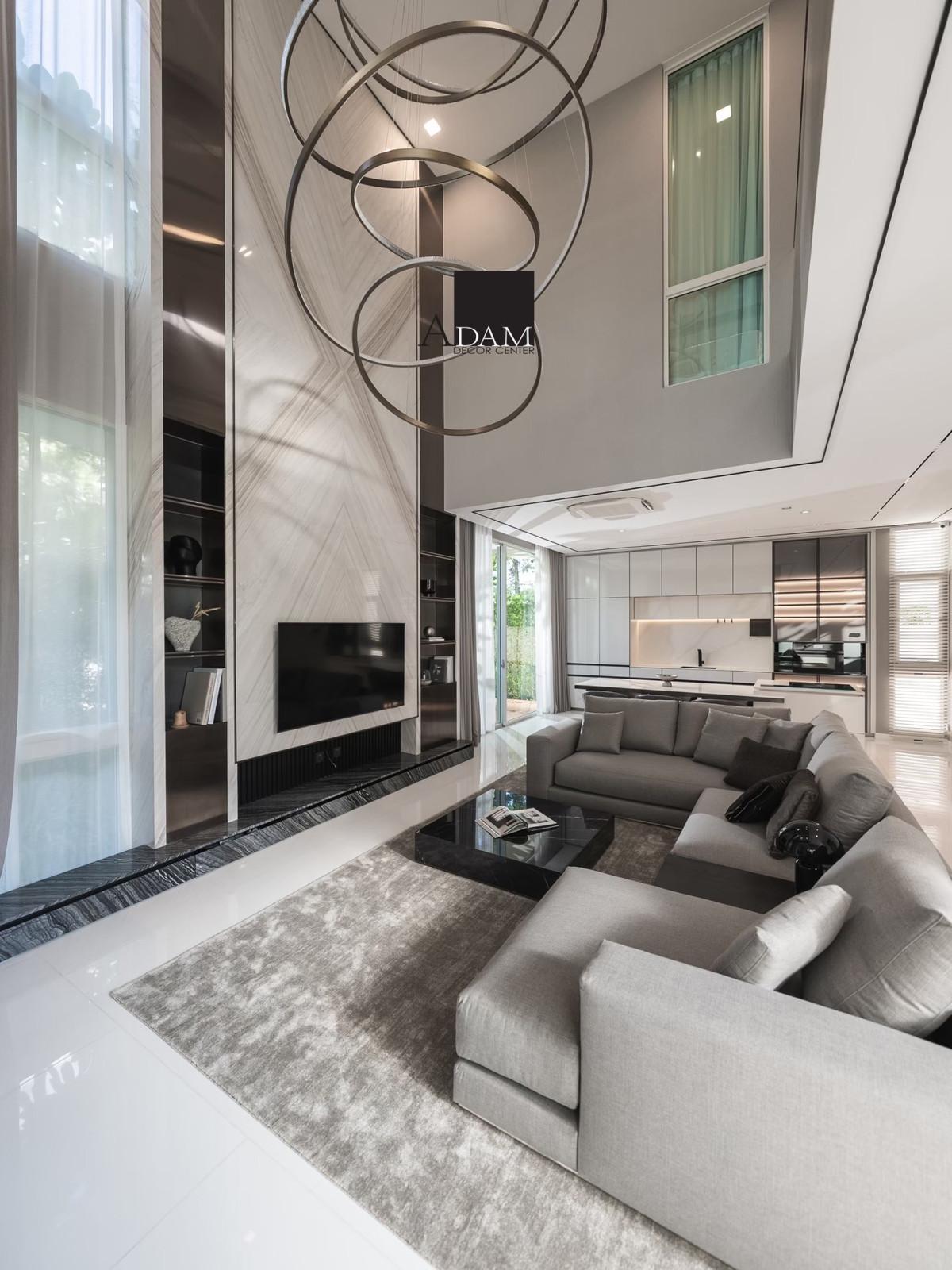 For SaleHouseYothinpattana,CDC : Luxury house for sale VIVE Ekkamai–Ramintra, 4 bedrooms, 371 sq m, with private elevator, near CDC and Central EastVille. Luxury House VIVE Ekkamai–Ramintra | Private Lift | 371 sqm | Near CDC & Central EastVille