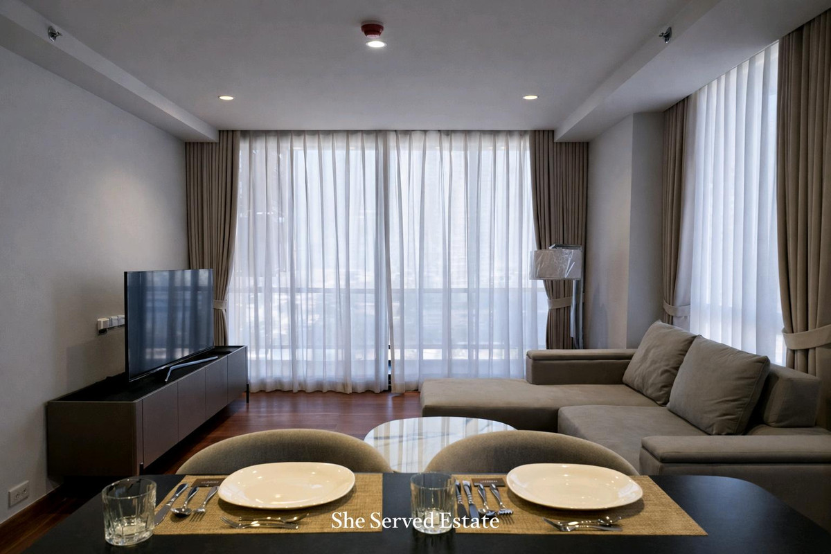 ให้เช่าคอนโดสาทร นราธิวาส : For Rent ◈ One Altitude Charoenkrung ◈ 2 Bedrooms + Maid’s Quarter • Brand New Unit • Fully Furnished • Ready to Move In