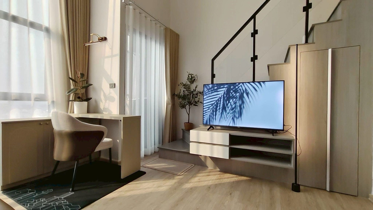 ให้เช่าคอนโดปิ่นเกล้า จรัญสนิทวงศ์ : 💙@condocurator 💙 ให้เช่า Origin Plug & Play Sirindhorn Station เฟอร์นิเจอร์ครบ [PM4763]