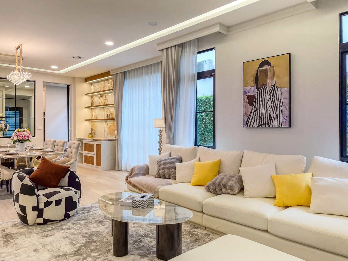 For RentHousePattanakan, Srinakarin : 📌 Luxury house for rent NANTAWAN Nantawan Rama 9 - Krungthep Kreetha New Road.