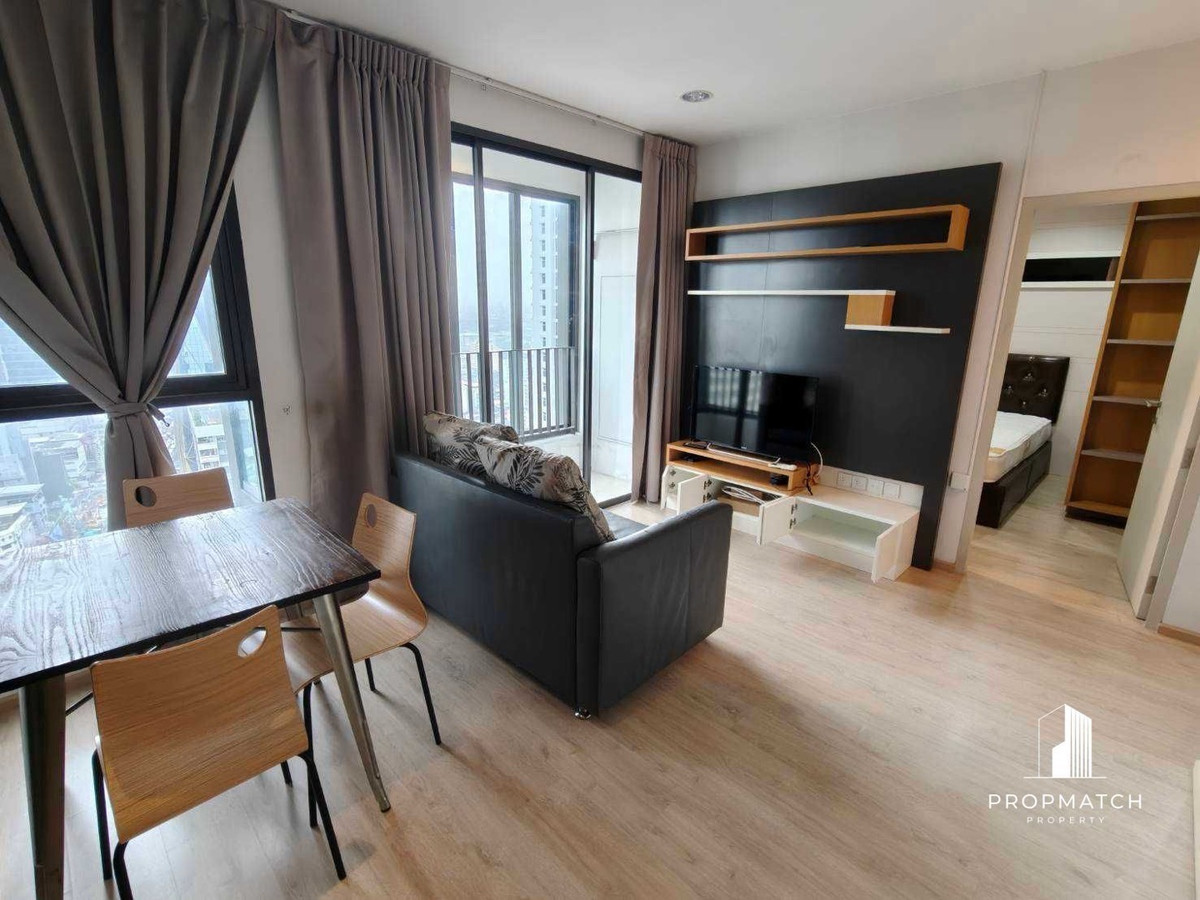 For RentCondoRatchathewi,Phayathai : IDEO Q Ratchathewi 2bed1bath 48sqm. 29,000