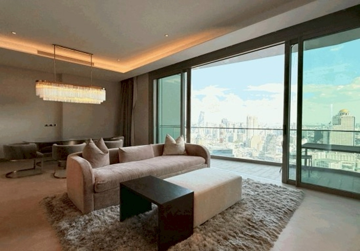 For RentCondoWongwianyai, Charoennakor : LTHC14596 – Condo for Rent | Mandarin Oriental Bangkok | 151.71 sqm | 2 Beds 3 Baths | Near BTS Saphan Taksin | 250K/Month | Condo for rent Mandarin Oriental Bangkok