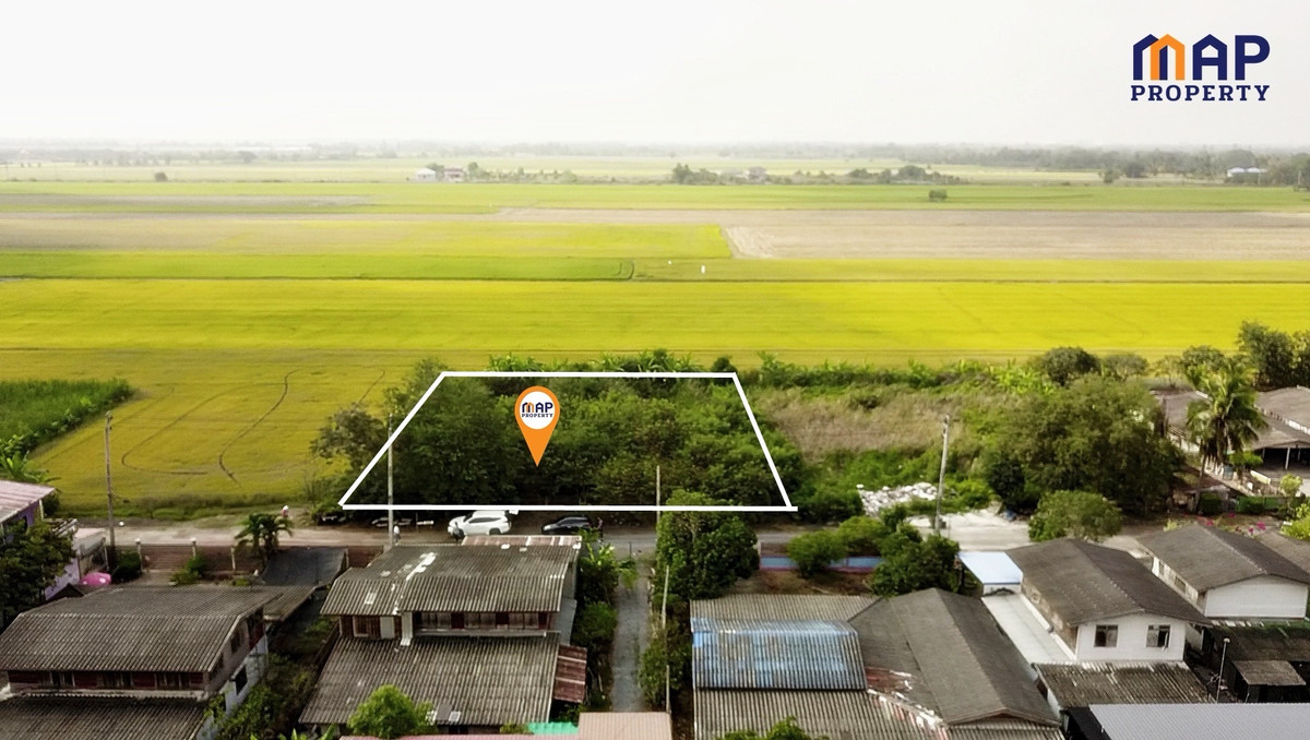 ขายที่ดินมีนบุรี-ร่มเกล้า : ที่ดินเปล่า 1 ไร่ ใกล้ถนนคลอง 13 หนองจอก ใกล้ชุมชน วัดแสนเกษม