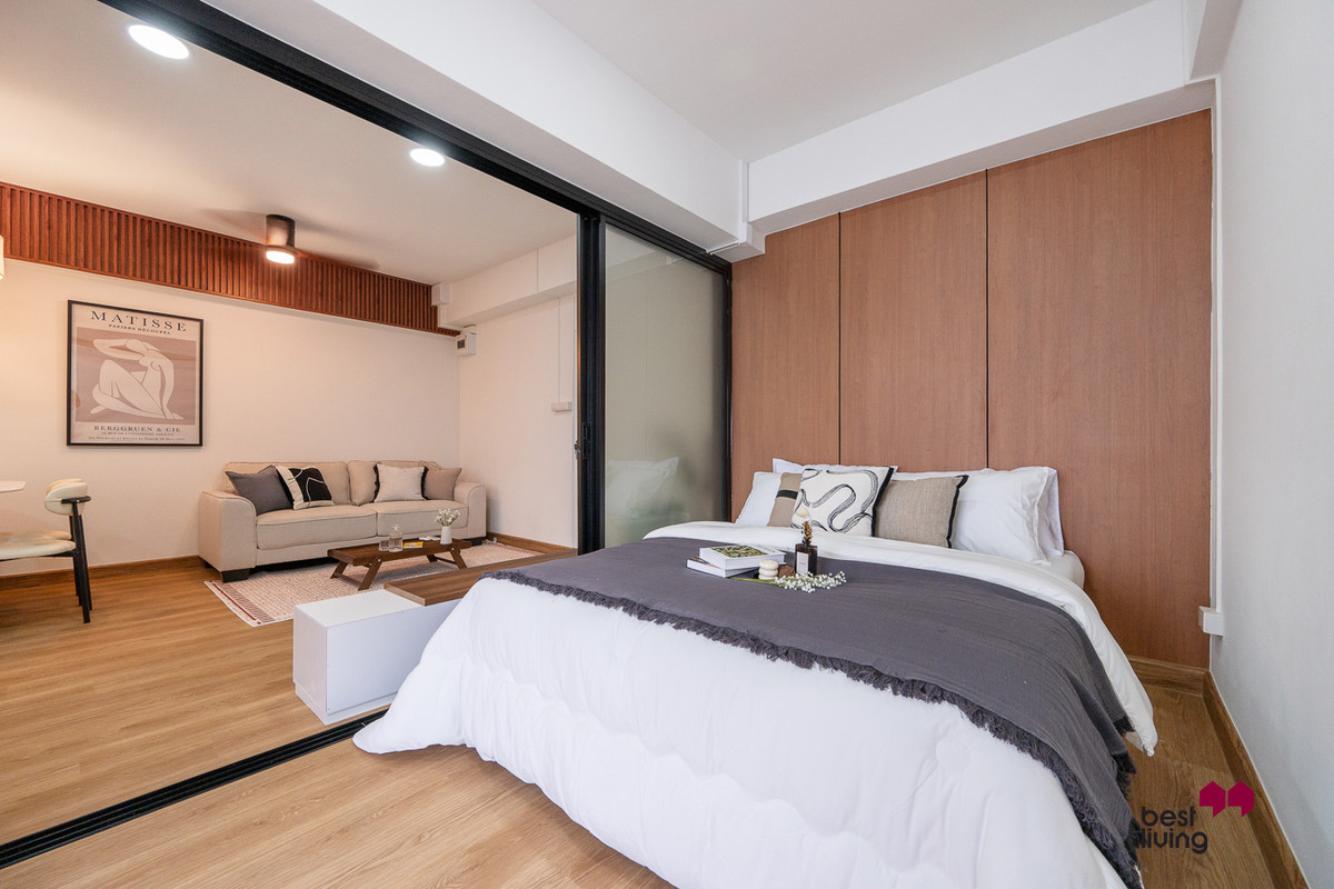 ขายคอนโดวิภาวดี ดอนเมือง หลักสี่ : Sailom Condotel ห้องใหญ่ 40 ตร.ม. ระเบียงสองฝั่ง วิวเมือง