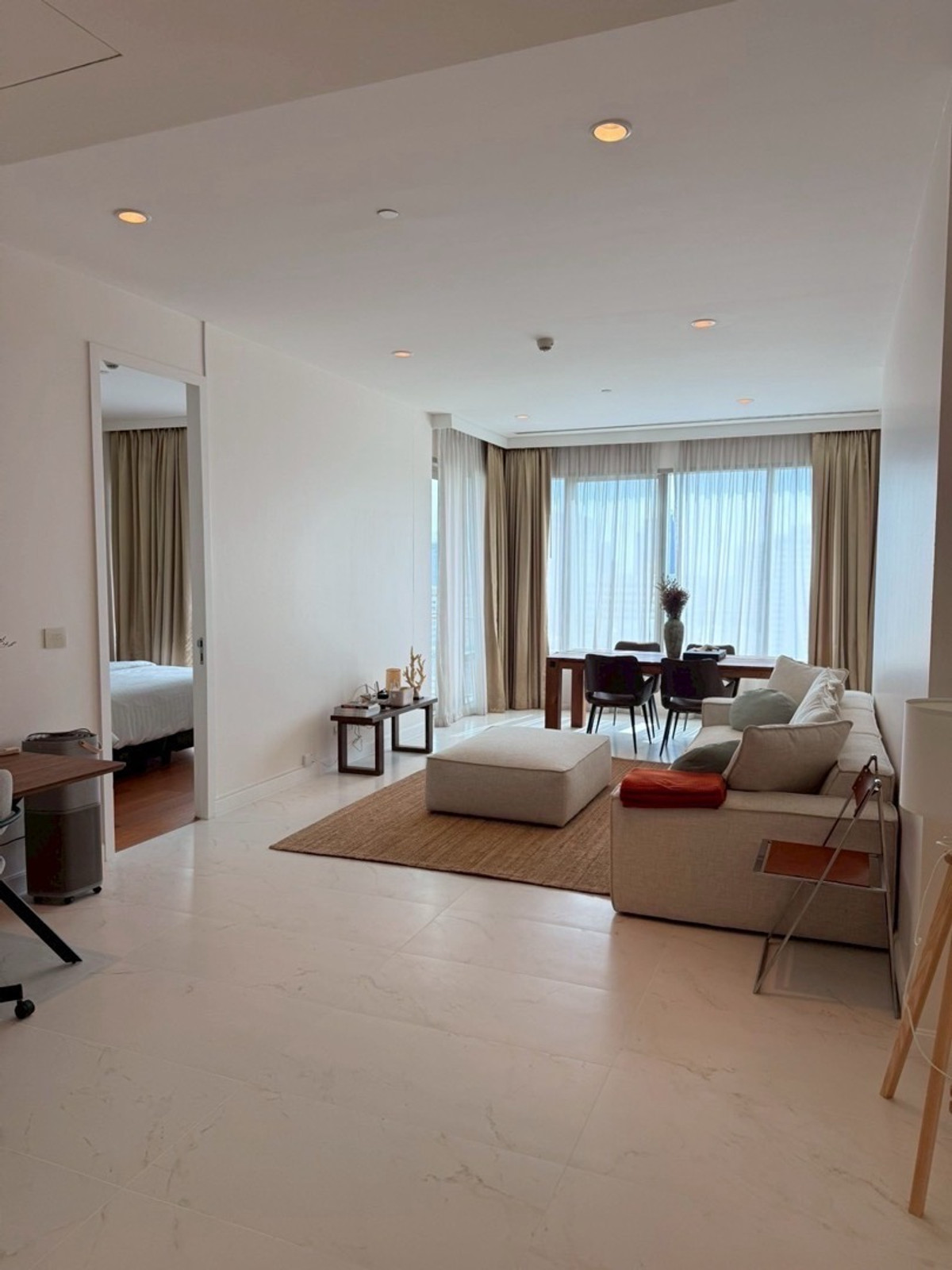 ให้เช่าคอนโดวิทยุ ชิดลม หลังสวน : 🔥Rent at  185 Rajadamri 🔥2BR 2BR 🔥110,000🔥109sqm 🔥Floor21