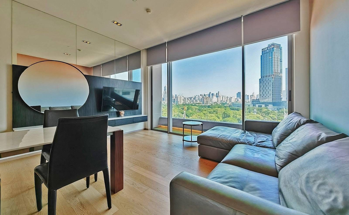 For RentCondoSilom, Saladaeng, Bangrak : RS5149 For Rent: Saladaeng One Condo – Rare Item with Lumpini Park View, near BTS Saladaeng