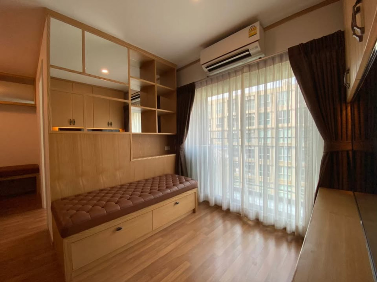 For RentCondoBangna, Bearing, Lasalle : For rent 📍 Lumpini Place Bangna Km.3 📍 2 bedrooms, fully furnished and equipped with appliances. Near MRT Sri Eiam.