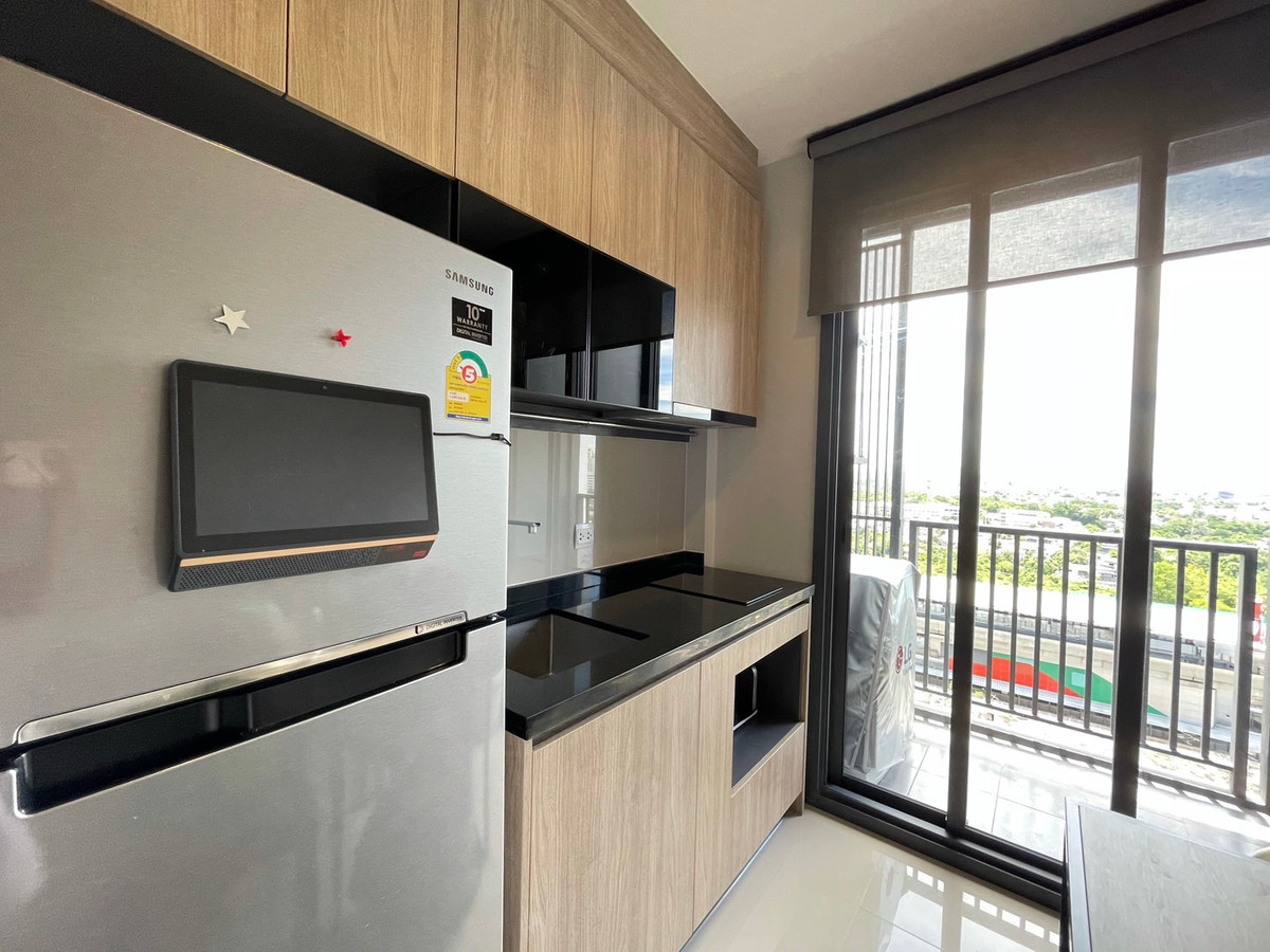 For RentCondoBang Sue, Wong Sawang, Tao Pun : For Rent ✨ THE LINE Wongsawang ✨ Fully furnished with appliances, near MRT Wongsawang.