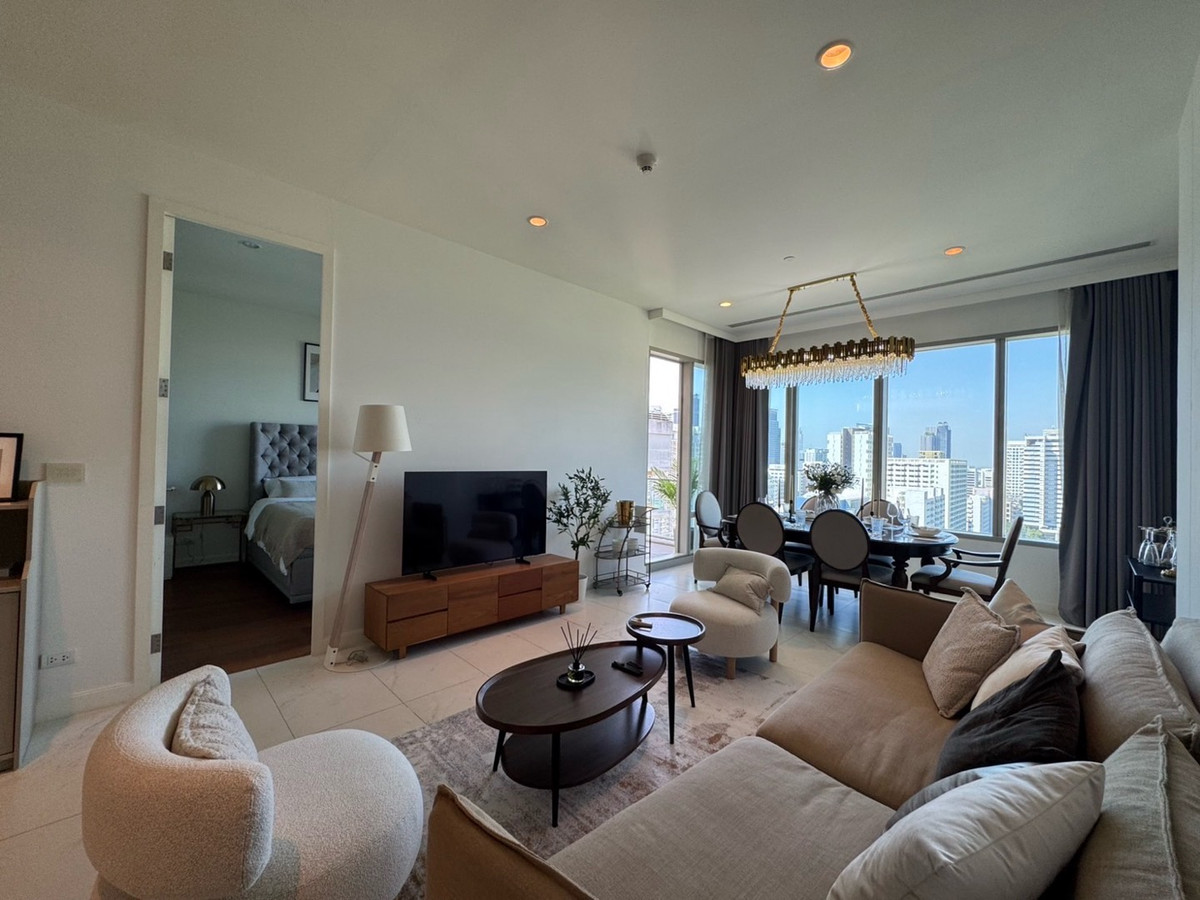 ให้เช่าคอนโดวิทยุ ชิดลม หลังสวน : 🔥Rent at 185 Rajadamri 🔥2BR 2BR 🔥120,000🔥109sqm 🔥Floor20