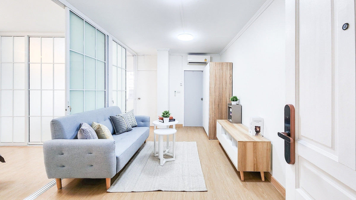 For SaleCondoKaset Nawamin,Ladplakao : Montienthip Condotown Project (next to the road along Ekkamai-Ramindra Expressway) ❣ 2 bedrooms ❣ 1 bathroom