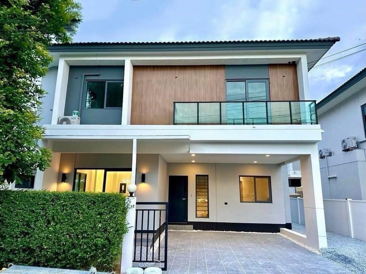 For SaleHouseChaengwatana, Muangthong : Single house Centro Chaiyaphruek - Chaengwattana 2 / 4 Bedrooms (FOR SALE) AOM079