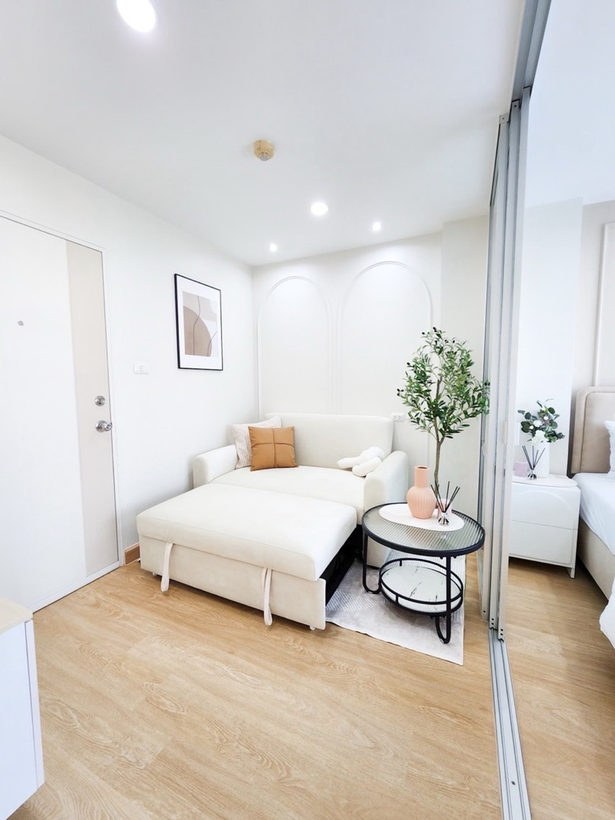 For SaleCondoPattanakan, Srinakarin : 🌈Low installments only 5,xxx. Get a full loan #On Nut Phatthanakan zone #Near Seacon Srinakarin, beautiful room exactly as described, just bring your bags and move in!! 🎉