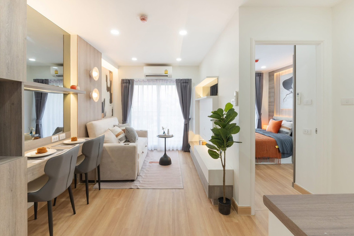 For SaleCondoBangna, Bearing, Lasalle : #Bangna-Trad 23 || 💵 Installment only 3,000,000 baht || 🚶🏻‍♀️Walk 0,000,000 baht to Central Bangna || 🚈 0,000 minutes || Fully furnished, ready to move in ||