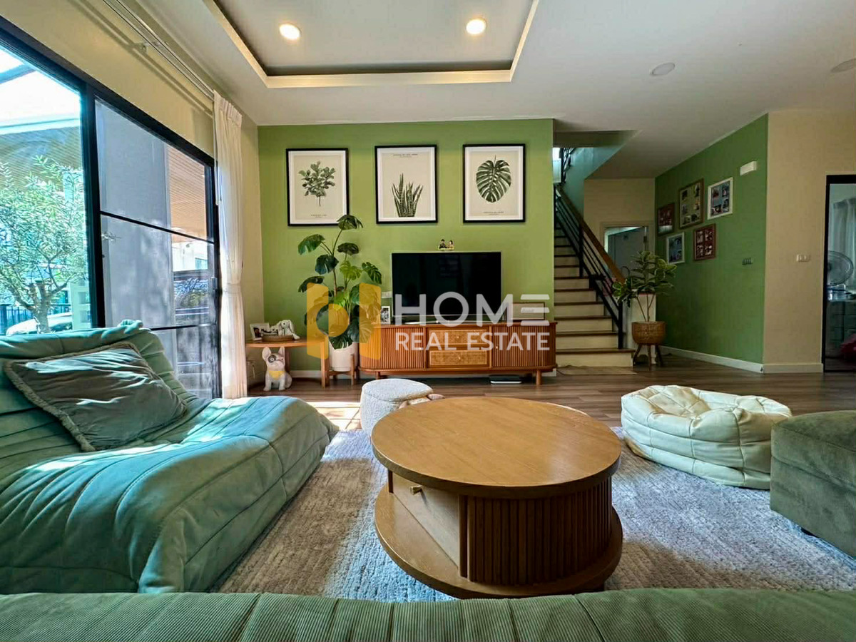 ขายบ้านพัทยา บางแสน ชลบุรี สัตหีบ : บ้านเดี่ยว มณีรินทร์ ปาร์ค บางพระ / 4 ห้องนอน (ขาย), Single house Maneerin Park Bangphra / 4 Bedrooms (FOR SALE) YEAN134