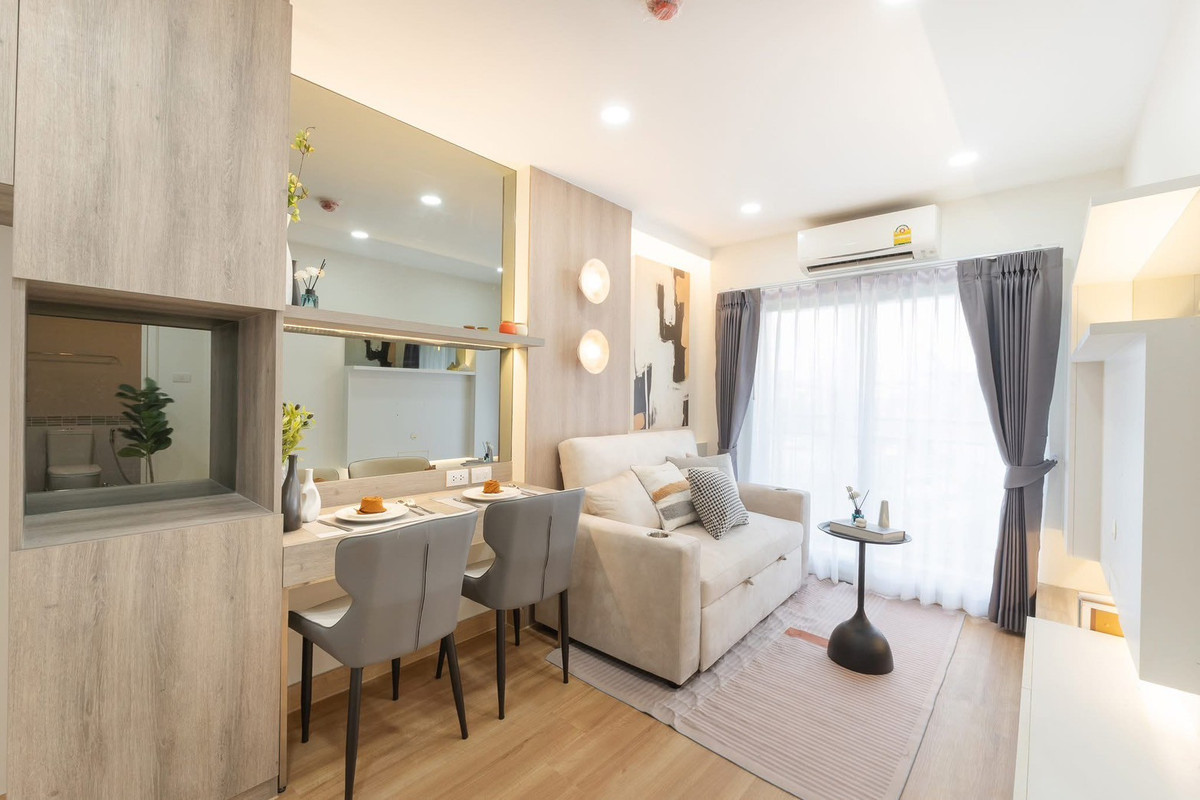 For SaleCondoBangna, Bearing, Lasalle : #Bangna-Trad 23 || 💵 Installment only 3,000,000 baht || 🚶🏻‍♀️Walk 0,000,000 baht to Central Bangna || 🚈 0,000 minutes || Fully furnished, ready to move in ||