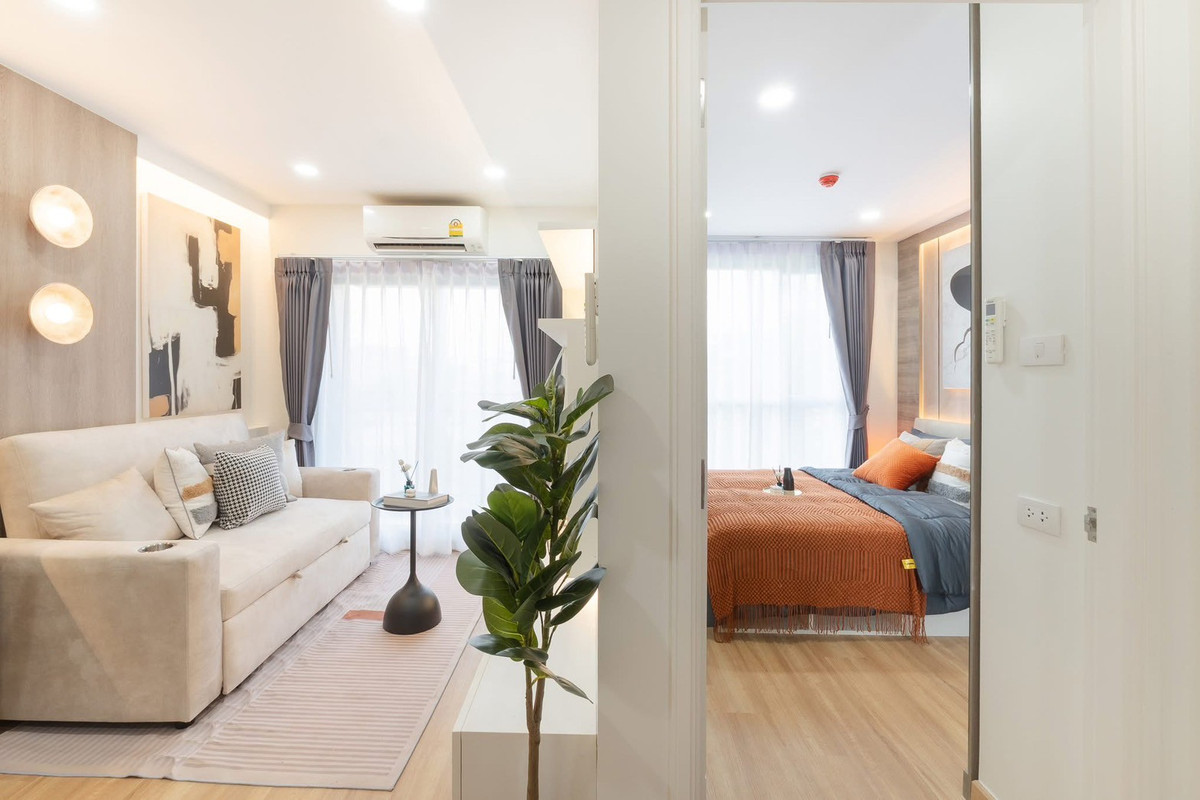 For SaleCondoBangna, Bearing, Lasalle : #Bangna-Trad 23 || 💵 Installment only 3,000,000 baht || 🚶🏻‍♀️Walk 0,000,000 baht to Central Bangna || 🚈 0,000 minutes || Fully furnished, ready to move in ||