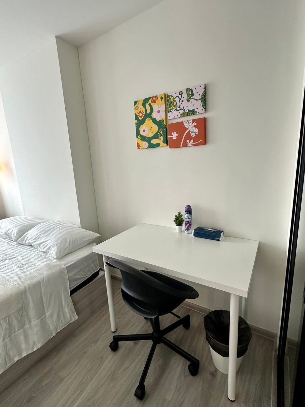 For RentCondoOnnut, Udomsuk : For Rent ✨ Origin Play Sri Udom Station ✨ Fully furnished with appliances, near the BTS Skytrain.