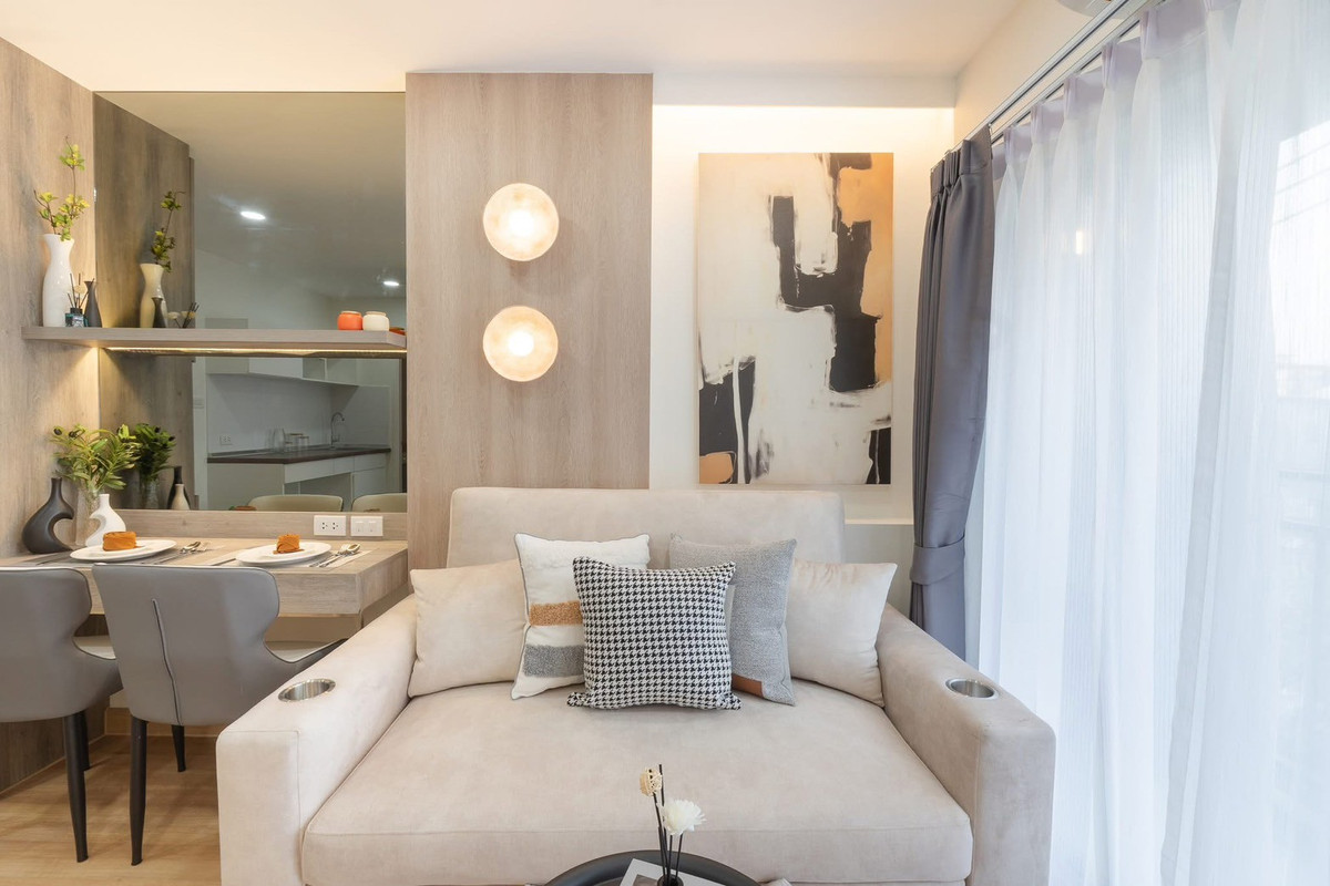 For SaleCondoBangna, Bearing, Lasalle : #Bangna-Trad 23 || 💵 Installment only 3,000,000 baht || 🚶🏻‍♀️Walk 0,000,000 baht to Central Bangna || 🚈 0,000 minutes || Fully furnished, ready to move in ||