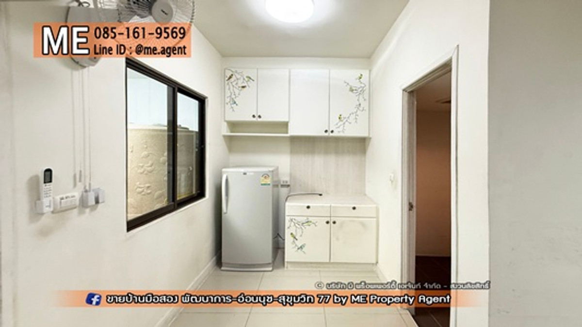 ให้เช่าทาวน์โฮมพัฒนาการ ศรีนครินทร์ : ให้เช่า ทาวน์เฮ้าส์ Built in สวย พัฒนาการ พฤกษาวิลล์ 57 อ่อนนุช 39 ใกล้รถไฟฟ้า BTS อ่อนนุช โทร 064-954-9619 (RTB16-21)